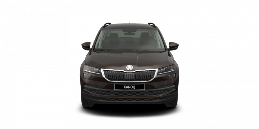 Škoda Karoq, 1,5 TSI 110 kW 6-stup. mech., barva hnědá