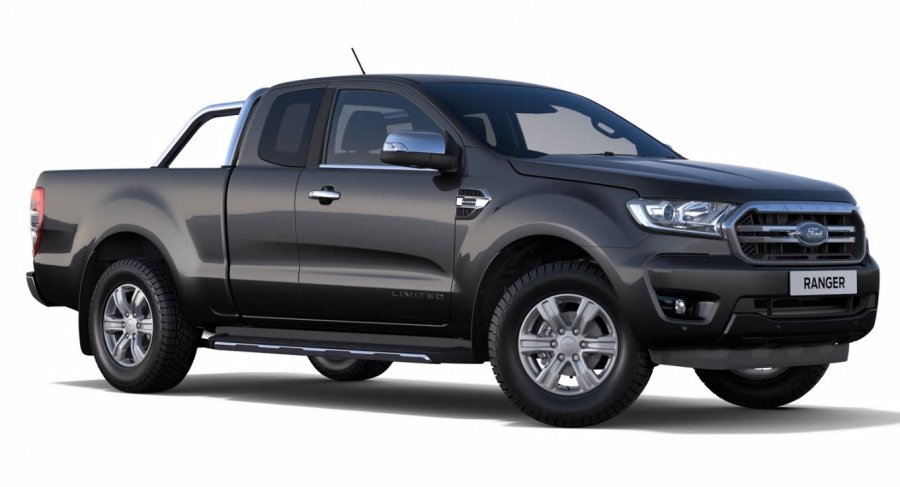 Ford Ranger, RANGER D/CAB, LIMITED, 3.2 TDCi 200 K, 6ST AUT 4WD, barva šedá