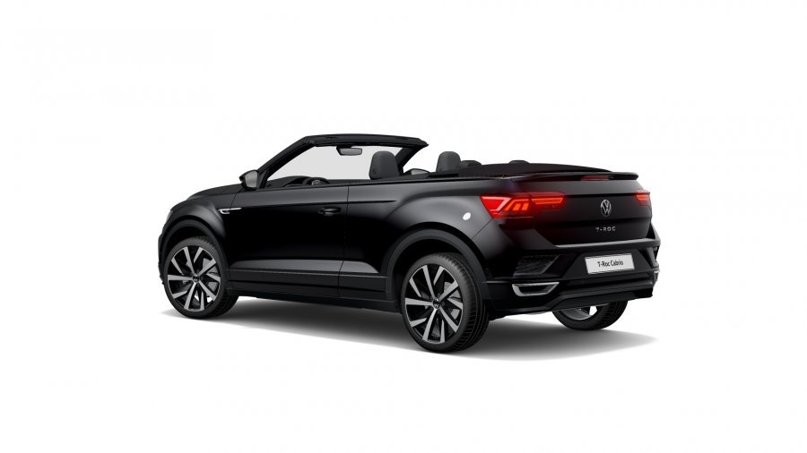 Volkswagen T-Roc, T-Roc Cabriolet R-Line 1,5 TSI ACT 7DSG, barva černá