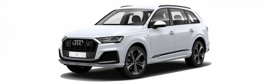 Audi Q7, Q7 S line 50 TDI quattro, barva bílá