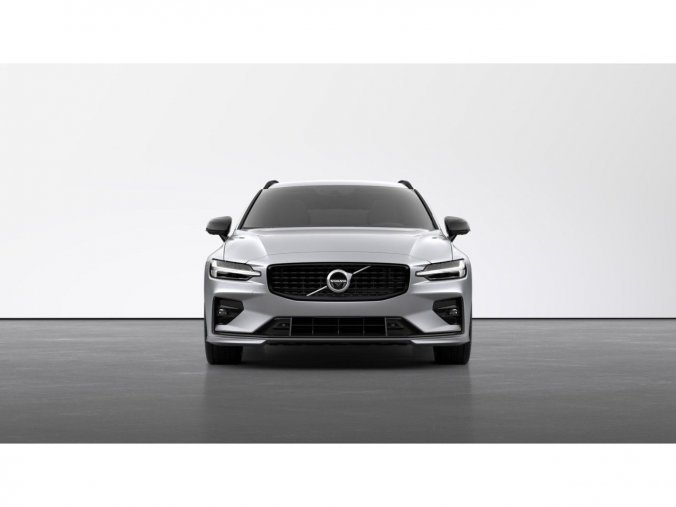 Volvo V60, kombi, R-Design B6 AWD Mild-Hybrid benzín, barva stříbrná