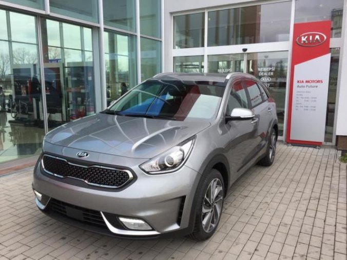 Kia Niro, 1,6 GDi HEV 6DCT HEV Exclusive, barva šedá