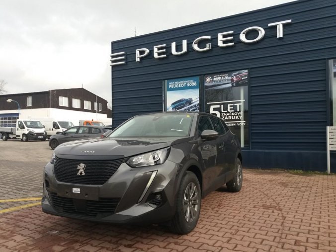 Peugeot 2008, ACTIVE 1.2 PureTech 130k, barva šedá