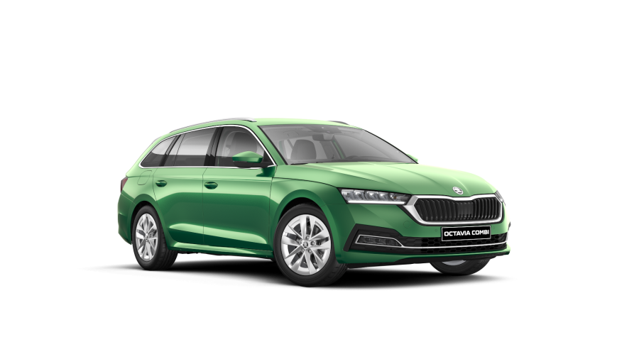 Škoda Octavia, 2,0 TDI 85 kW 6-stup. mech., barva zelená