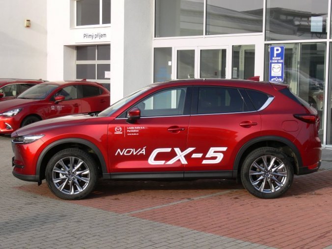 Mazda CX-5, 2.5 Skyactiv G194 AWD AT + NAVI, barva červená