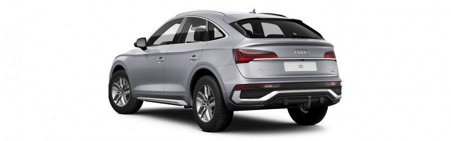 Audi Q5 Sportsback, Q5 SB S line 40 TDI 150kW quattro, barva stříbrná