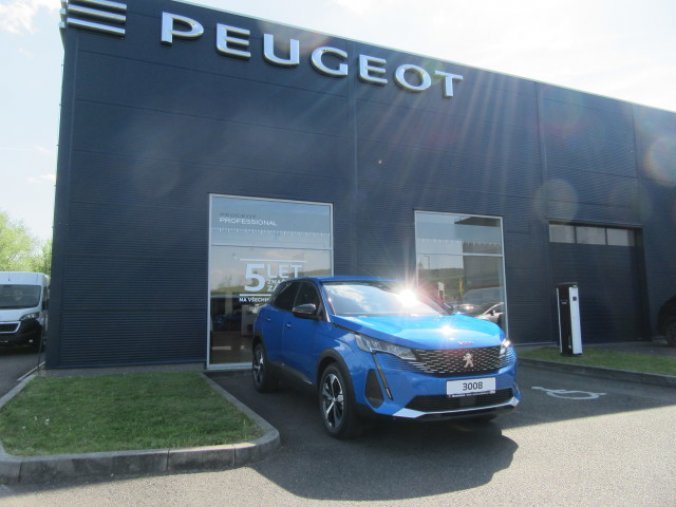 Peugeot 3008, ALLURE PACK 1,2 PureTech EAT8, barva modrá