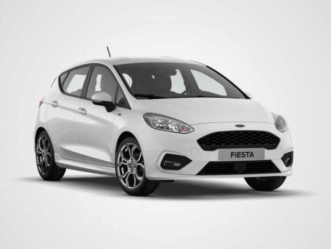 Ford Fiesta, 1.0 EcoBoost, barva bílá