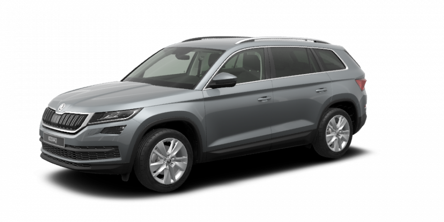 Škoda Kodiaq, 2,0 TDI 110 kW 6-stup. mech. 4x4, barva šedá