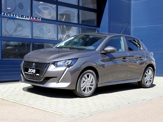 Peugeot 208, Active Pack 1.2 PureTech 75, barva šedá