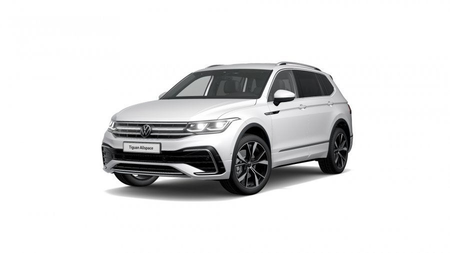 Volkswagen Tiguan Allspace, Allspace R-Line 2,0 TDI 147 kW 4M 7DSG, barva bílá