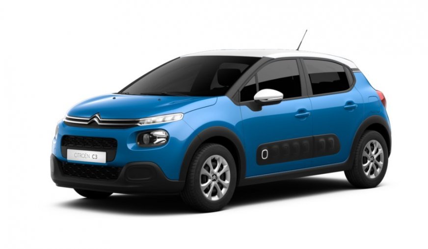 Citroën C3, 1.2 PureTech 82, barva modrá