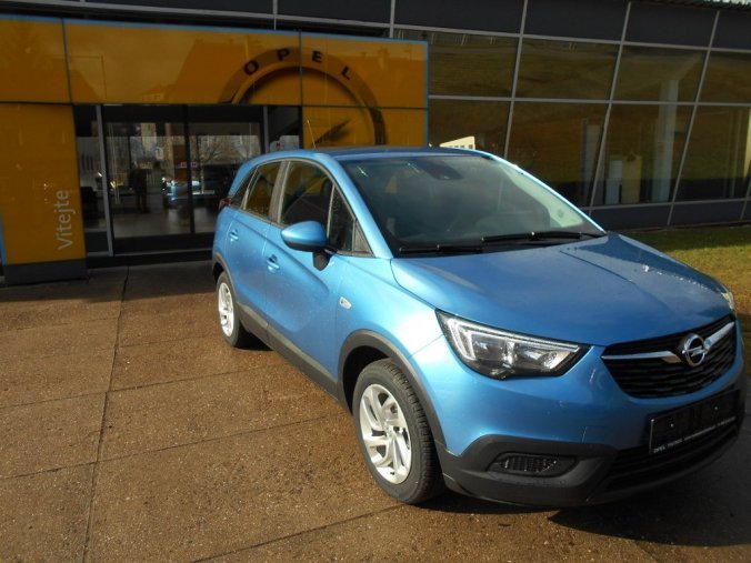 Opel Crossland X, SMILE 1,2, barva modrá