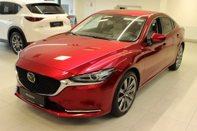 Mazda 6, 2,5G 194k AT, barva červená