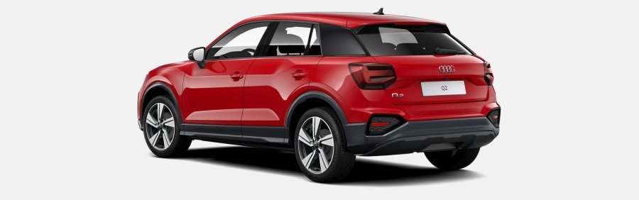 Audi Q2, Q2 Advanced 35 TFSI 110kW CoD, barva červená