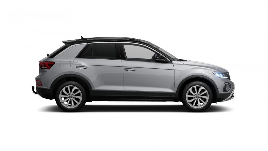 Volkswagen T-Roc, T-Roc Life 1,0 TSI 81kW 6G, barva stříbrná