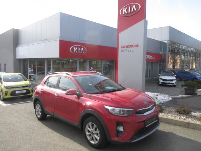 Kia Stonic, 1.2 CVVT exclusive, barva červená