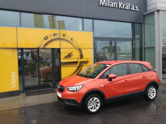 Opel Crossland X, Smile 1.2Turbo 81kW, barva oranžová