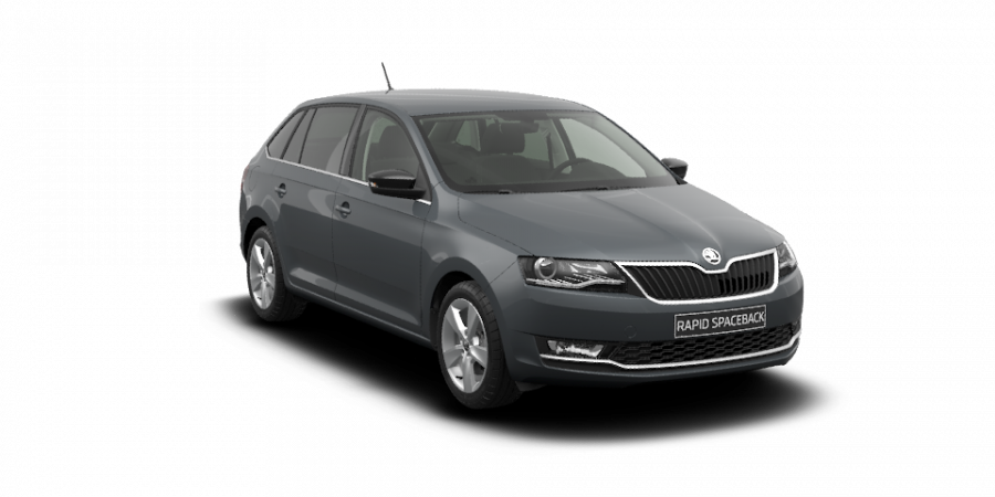 Škoda Rapid, 1,0 TSI 81 kW 6-stup. mech., barva šedá