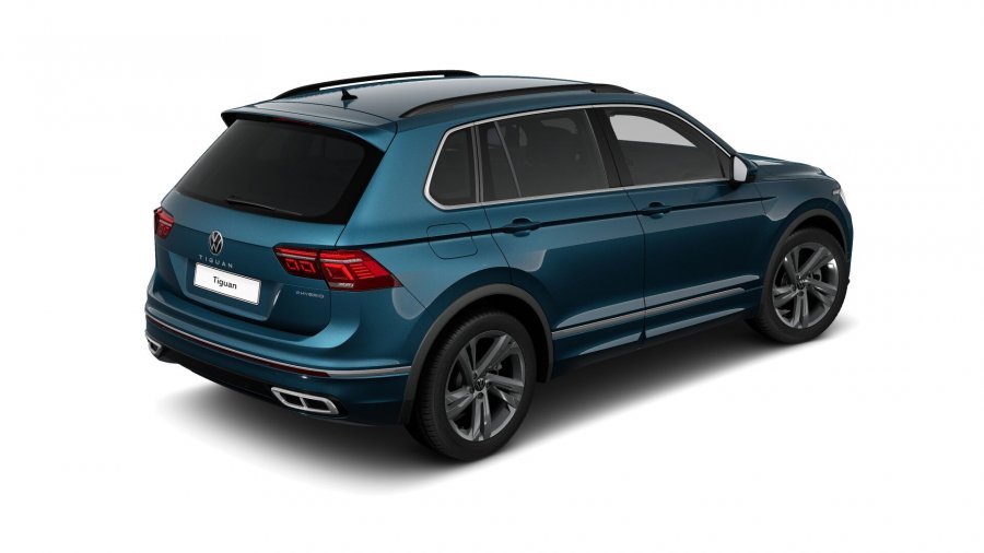 Volkswagen Tiguan, Tiguan R-Line 1,4 TSI eHybrid 180 kW, barva modrá