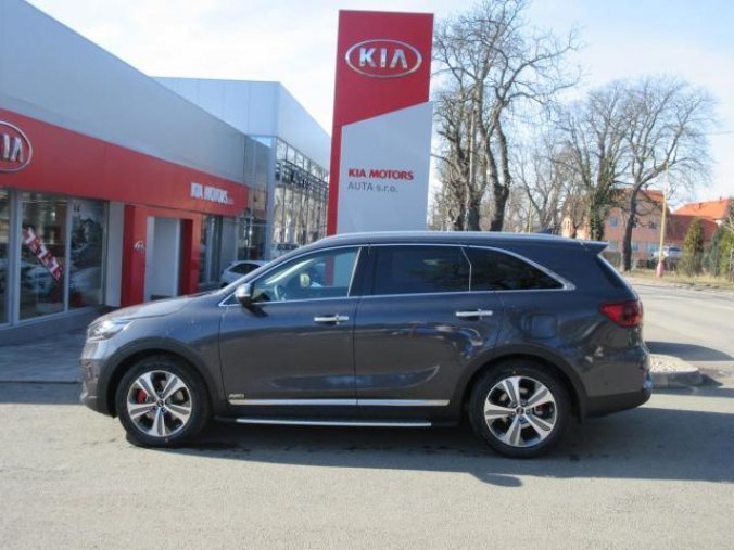 Kia Sorento, 2,2 CRDi 4x4 8A/T GT LINE, barva šedá