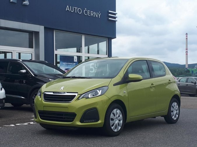 Peugeot 108, ACTIVE 1.0 VTi 72 MAN5, barva zelená