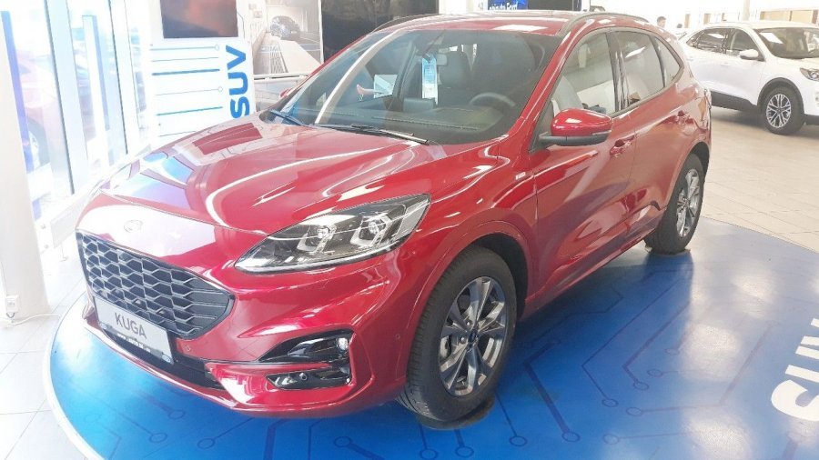 Ford Kuga, SUV, ST-LINE X SUV 1,5 EcoBlue 88 kW / 120 k, barva červená