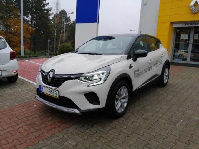 Renault Captur, TCe 100, barva bílá