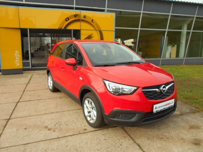 Opel Crossland X, SMILE 1,2, barva červená