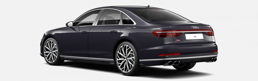 Audi A8, S8 TFSI 420 kW quattro, barva černá