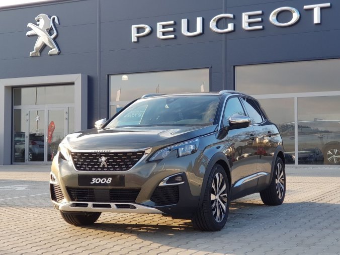 Peugeot 3008, GT 2.0 BlueHDi 180 S&S EAT8, barva šedá