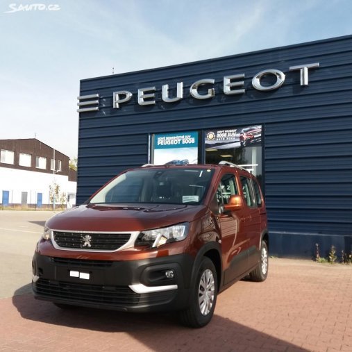 Peugeot Rifter, ACTIVE 1.5 BlueHDi 100 MAN5, barva hnědá