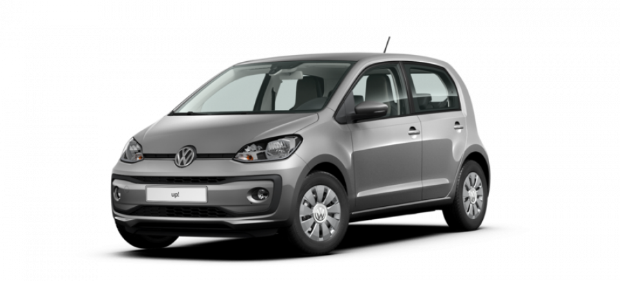 Volkswagen Up!, Maraton Ed. 1,0 MPI BMT 5G, barva stříbrná