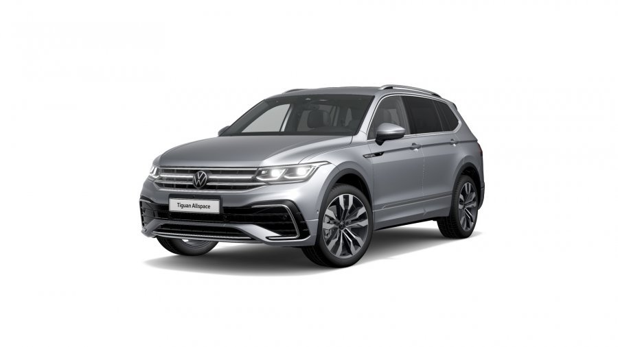 Volkswagen Tiguan Allspace, Allspace R-Line 2,0 TDI 147 kW 4M 7DSG, barva stříbrná