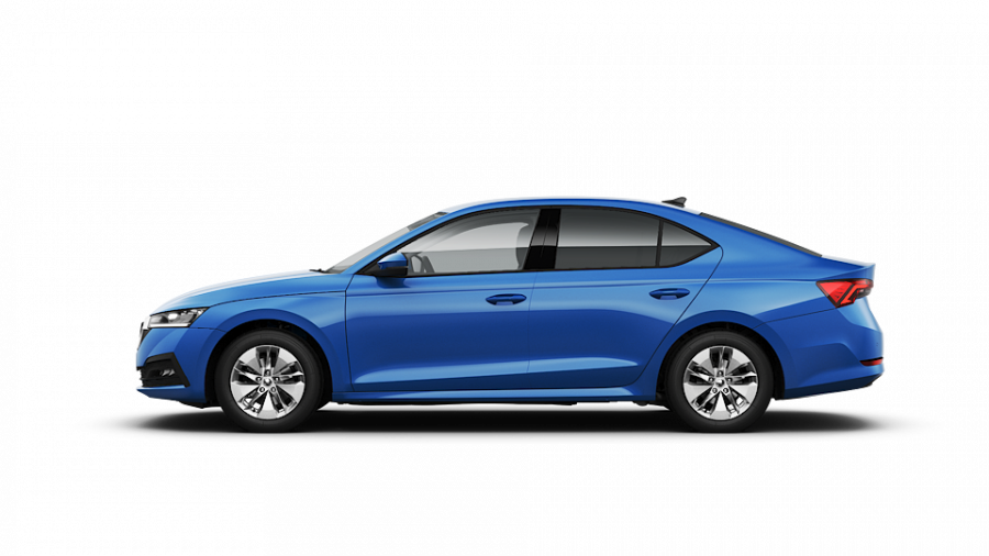 Škoda Octavia, 1,0 TSI 81 kW 6-stup. mech., barva modrá