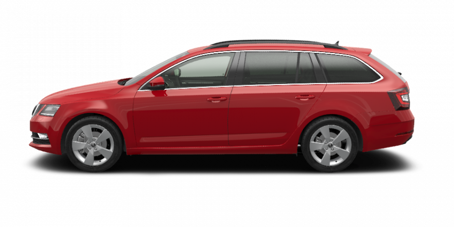 Škoda Octavia, 2,0 TDI 110 kW 6-stup. mech., barva červená