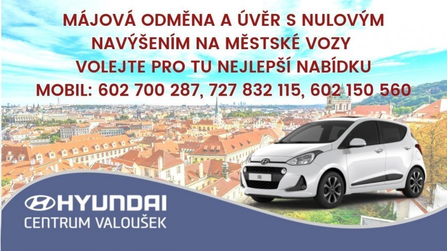 Hyundai i10, 1,0i 48 kW (95 NAT) 5 st. man, barva bílá