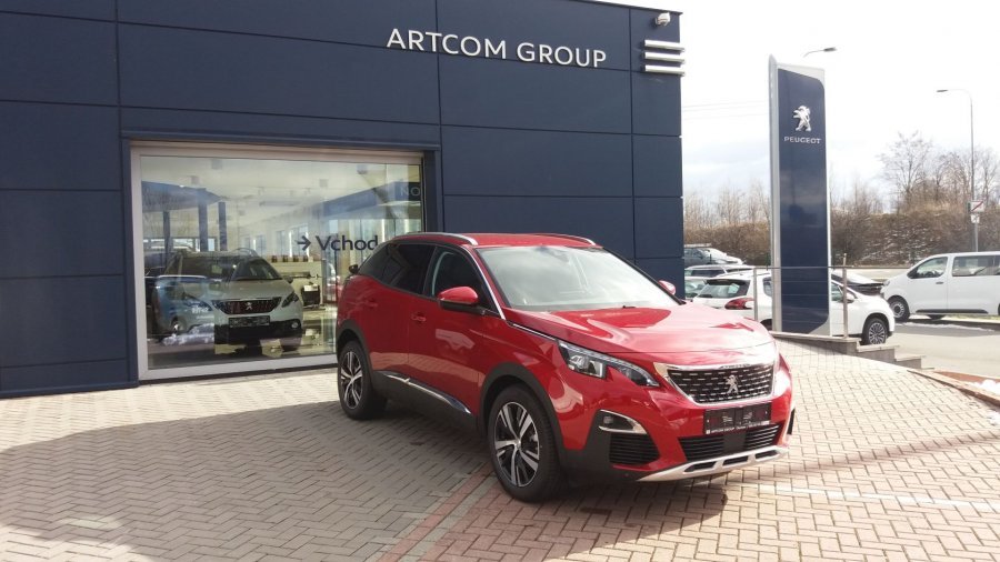 Peugeot 3008, ALLURE 1.2 PureTech 130 S&S EAT8, barva červená