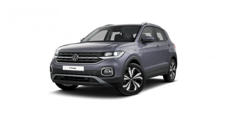 Volkswagen T-Cross, T-Cross Style 1,0 TSI 81 kW 6G, barva šedá