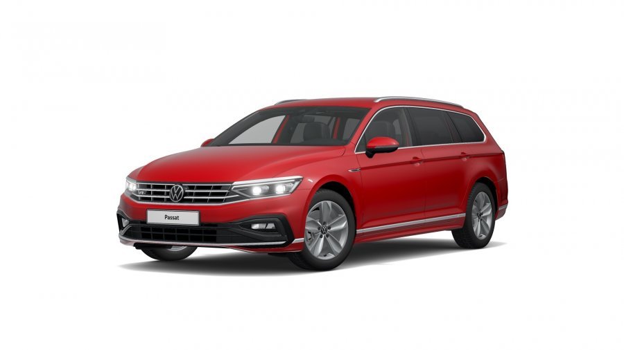 Volkswagen Passat Variant, Passat Variant Elegance 2.0 TSI 7DSG, barva červená