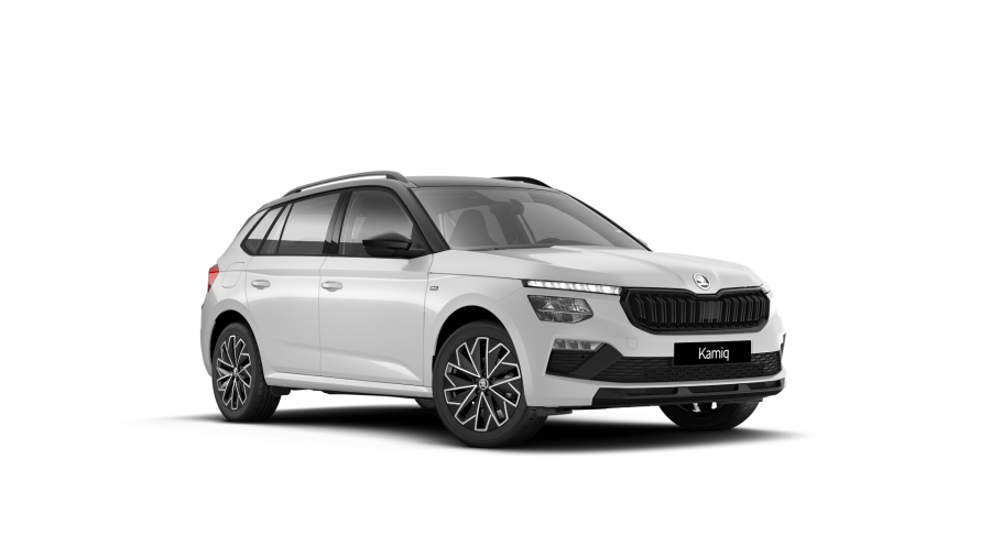 Škoda Kamiq, 1,0 TSI 85 KW 6-stup. mech., barva bílá