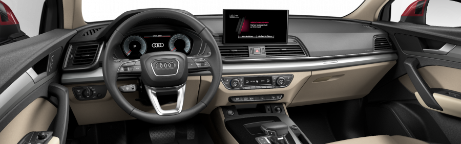 Audi Q5, Q5 Advanced 40 TDI 150kW quattro, barva červená