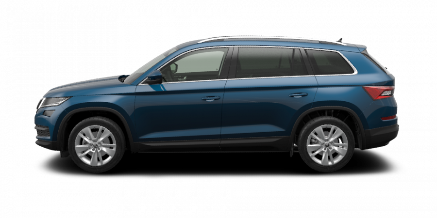 Škoda Kodiaq, 2,0 TDI 140 kW 7-stup. automat. 4x4, barva modrá