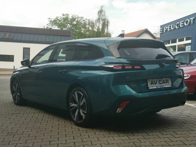 Peugeot 308, Peugeot 308 SW e-ALLURE PACK HYBRID 180 e-, barva modrá