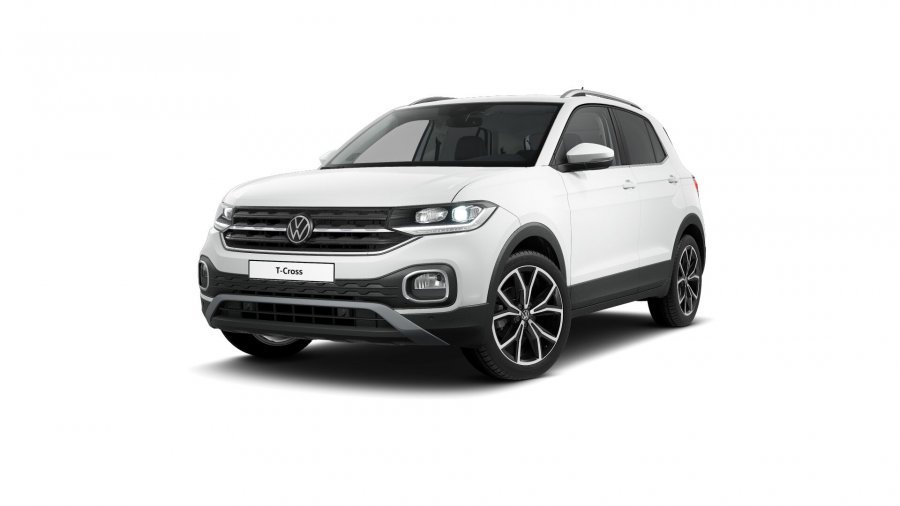 Volkswagen T-Cross, T-Cross Style 1,0 TSI 81 kW 7DSG, barva bílá