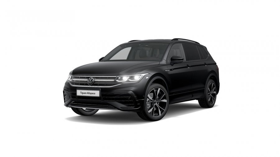 Volkswagen Tiguan Allspace, Allspace R-Line 2,0 TDI 147 kW 4M 7DSG, barva černá