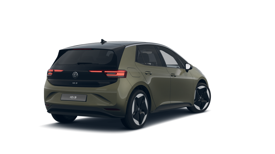 Volkswagen ID.3, ID.3 Pro S (5 míst) 150 kW,77 kWh (2024), barva zelená