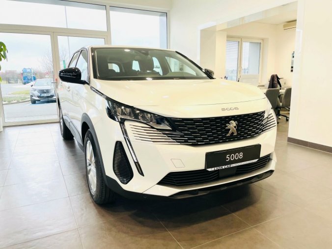 Peugeot 5008, ACTIVE PACK 130k MAN6 SKLADEM, barva bílá