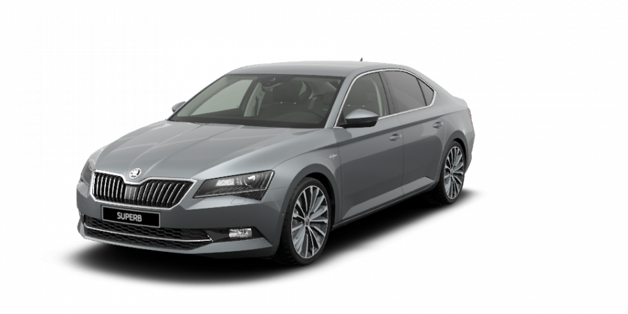 Škoda Superb, 2,0 TDI 140 kW 7-stup. automat. 4x4, barva šedá