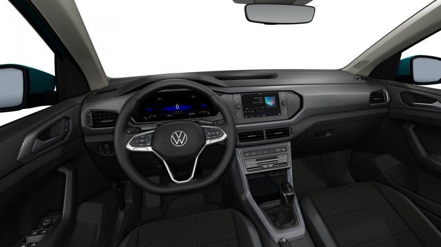 Volkswagen T-Cross, T-Cross Style 1,0 TSI 81 kW 7DSG, barva tyrkysová